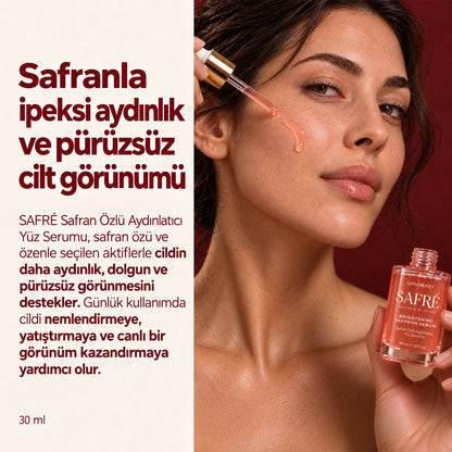 SAFRÉ Safran Özlü Aydınlatıcı Yüz Serumu