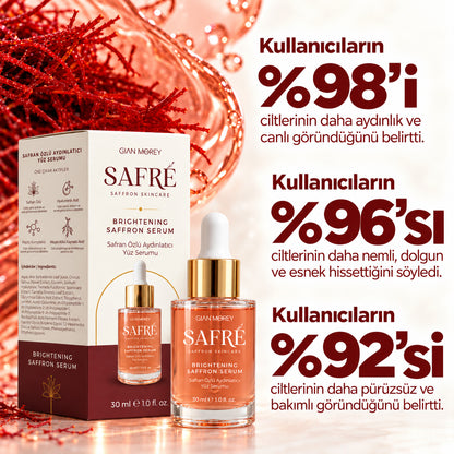 SAFRÉ Safran Özlü Aydınlatıcı Yüz Serumu