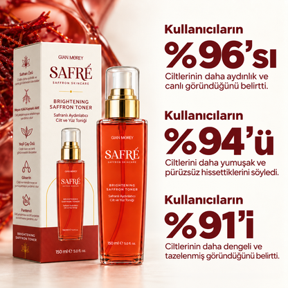 Safranlı Aydınlatıcı Cilt ve Yüz Toniği